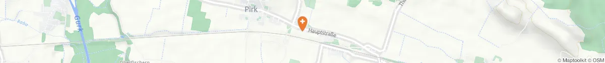Kartendarstellung des Standorts für Kornblumen Apotheke in 9131 Grafenstein